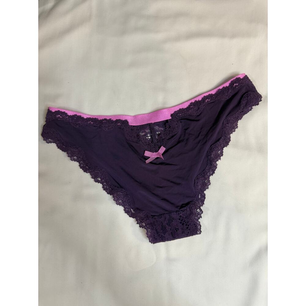 NWT Victoria’s Secret Vintage Bikini Panty – 2015 – Size XS – Purple - Picture 4 of 5